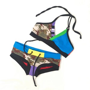 Camo Candy Swim/Workout Sports Halter