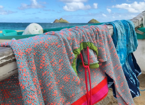 Sheer Crochet Knit Beach Tunic For Julie