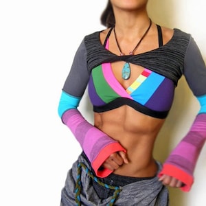 Color Rush Crisscross Sports Bra