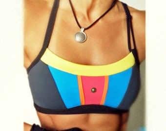 Neo Crisscross Retro Sports Bra