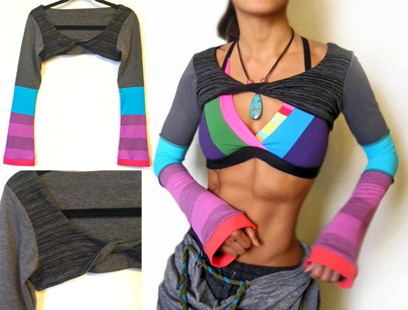 Color Rush Crisscross Sports Bra image 3