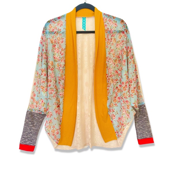 Sweet Silk Cocoon Kimono