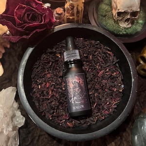 Kali Oil Essential Oil Spell Ritual Oil Anointing Oil Kali Offering Protection Oil Banishing Oil Goddess Oil