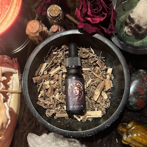 Medusa Oil Essential Oil Spell Ritual Oil Anointing Oil Medusa Offering Protection Oil Banishing Oil Goddess Oil
