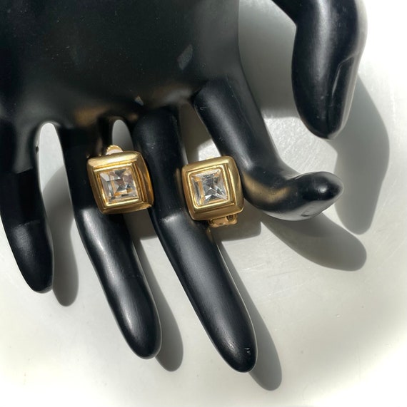 Dyrberg Kern Earrings - Signed Danish Designer Je… - image 2