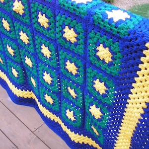 Luck of the Irish Handmade Afghan Heirloom Quality FREE SHIPPING great for dad