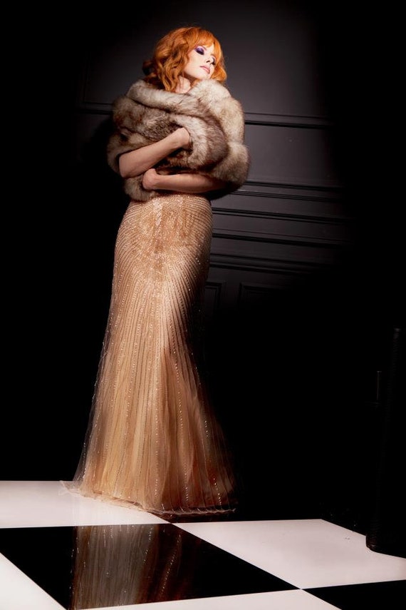 Vintage fur stole
