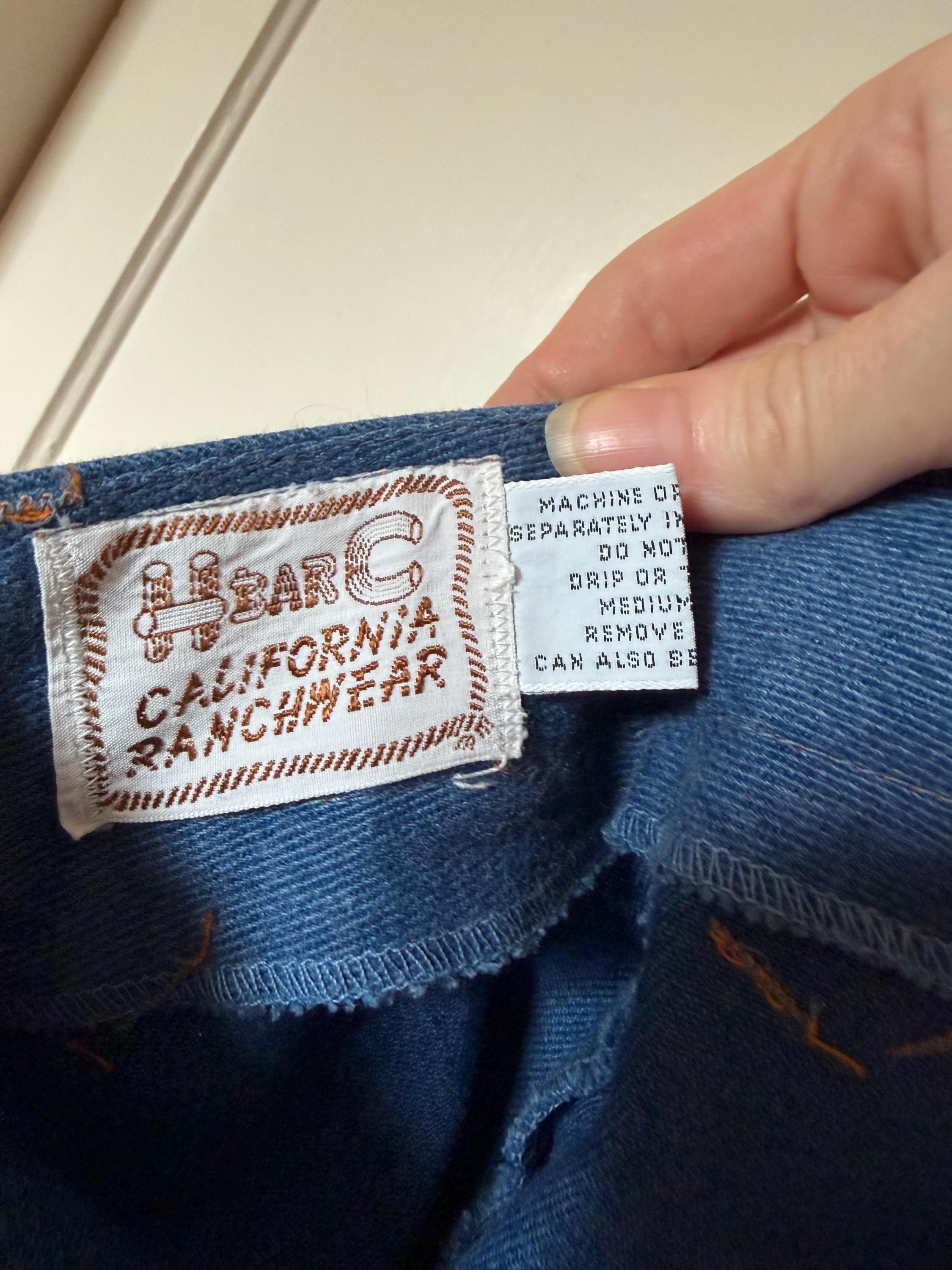 Vintage H Bar C Western Pants - Etsy