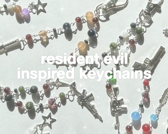 Resident Evil Inspired Keychains