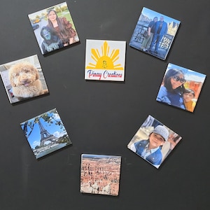 Custom Photo Magnets: Personalized Keepsakes, Set of 9 (2x2in)