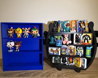 Mini Bookshelf / bookcase - Cauldron with movable handle - 3D Printed