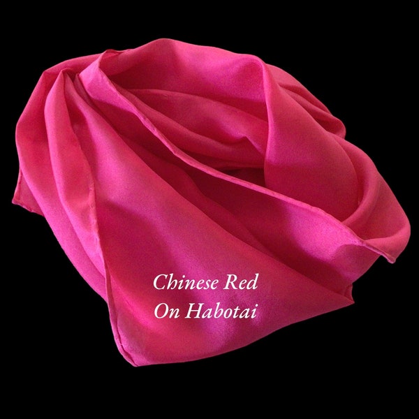 Chinese Red Scarves or Fabric - Low shipping cost - Accessory