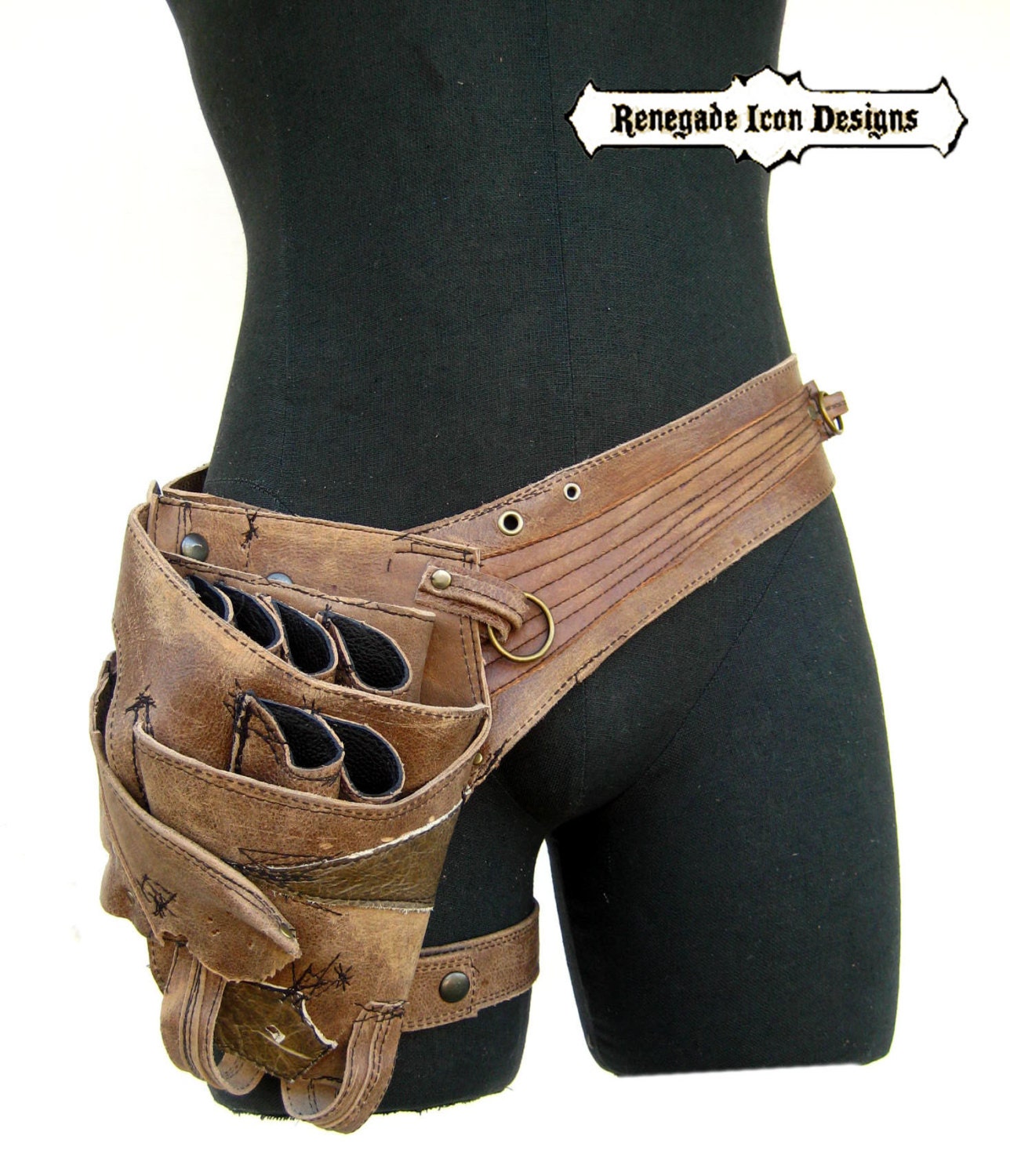 Shears Holster Belt stylist Shears Holster Belt With Leg Etsy