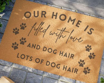 Dog Owner Doormat 24" × 16"