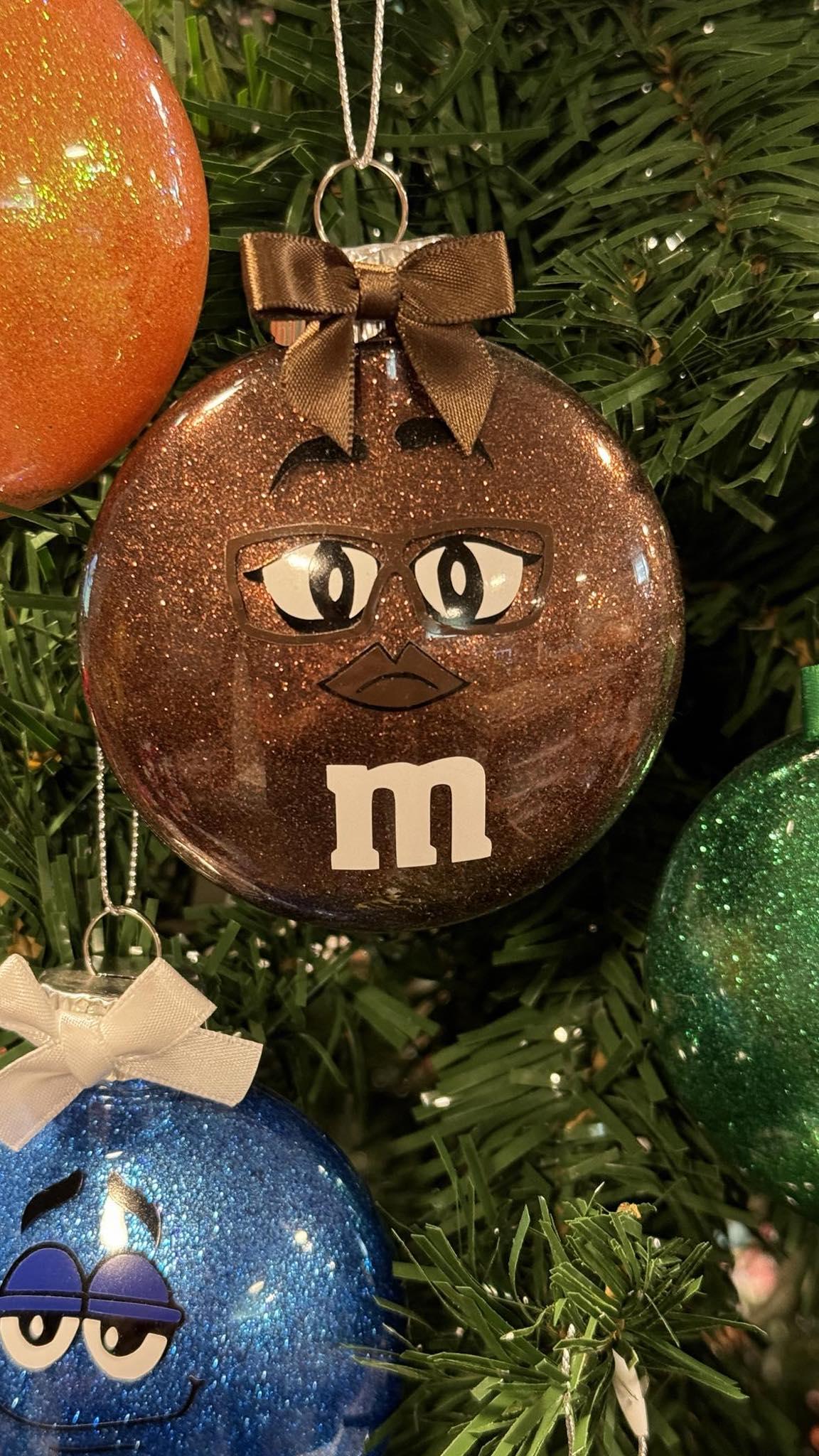 Shatterproof M&M Ornament - Etsy Mu0026M's Ornament