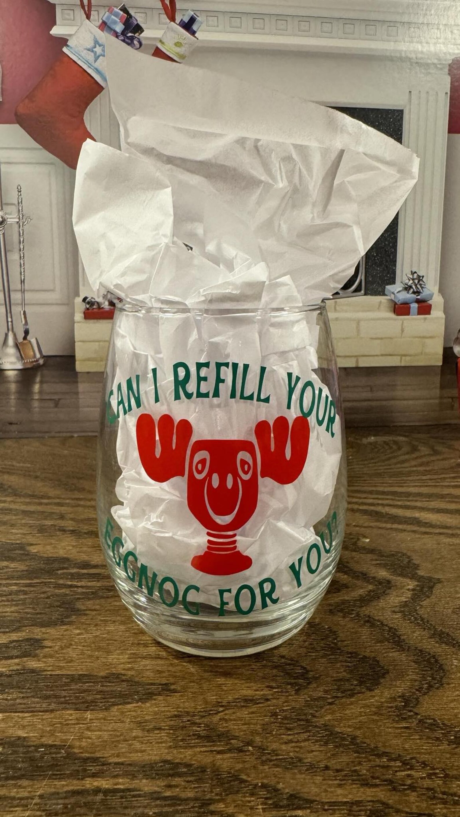 National Lampoon's Christmas Vacation Stemless Wine Glasses - Etsy