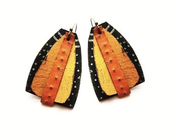 Monarch inspired earrings