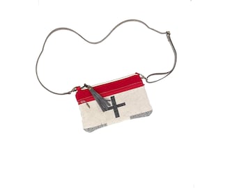 Small Cross Body Purse Made With Pendleton Wool