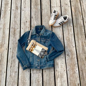 Sling Bag, Hip Bag, Fanny Pack Made With Pendleton Wool & Leather image 10