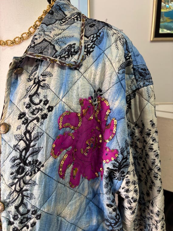 Unique Vintage Reversible Double Patch Jacket - image 9