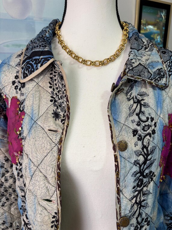 Unique Vintage Reversible Double Patch Jacket - image 8