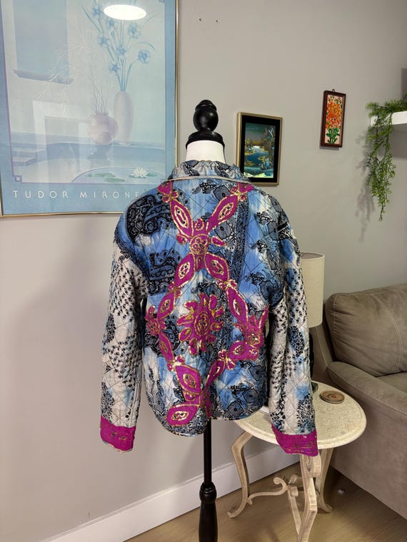 Unique Vintage Reversible Double Patch Jacket - image 12