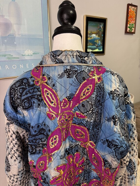 Unique Vintage Reversible Double Patch Jacket - image 14