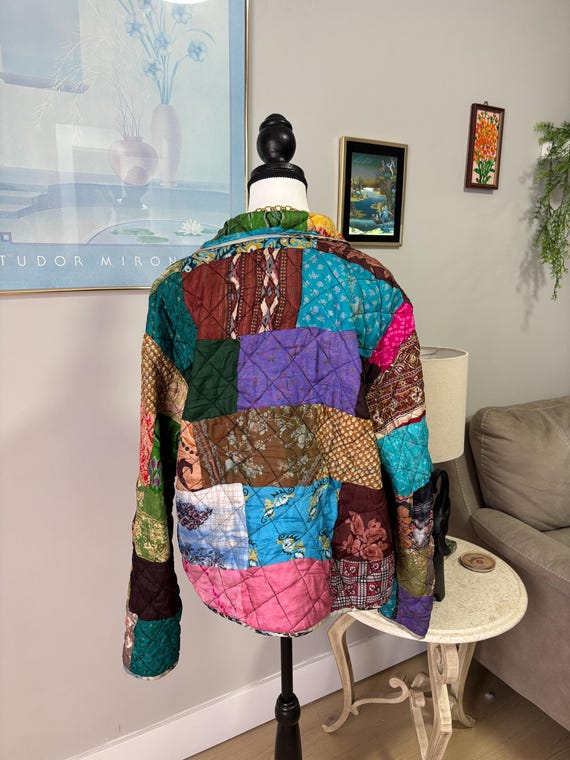 Unique Vintage Reversible Double Patch Jacket - image 6