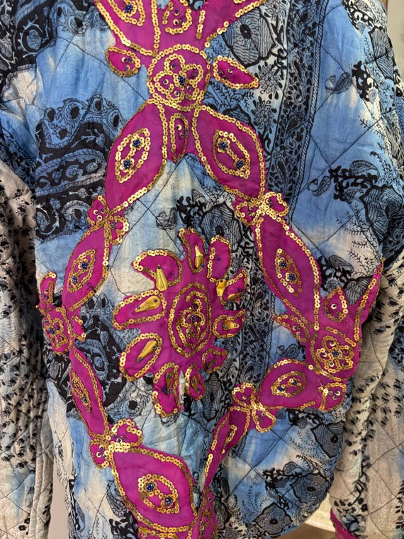 Unique Vintage Reversible Double Patch Jacket - image 13