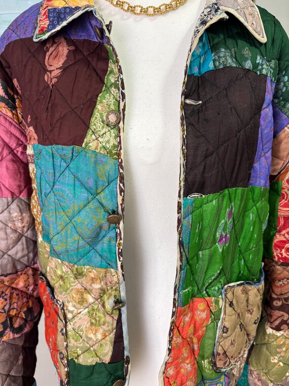 Unique Vintage Reversible Double Patch Jacket - image 3