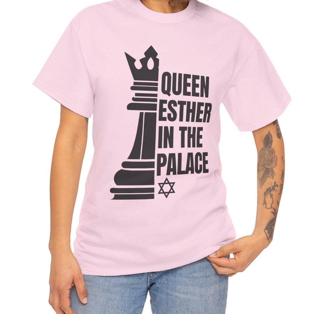 Queen Esther T-shirt for Purim Costume Feminist Chess Queen - Etsy