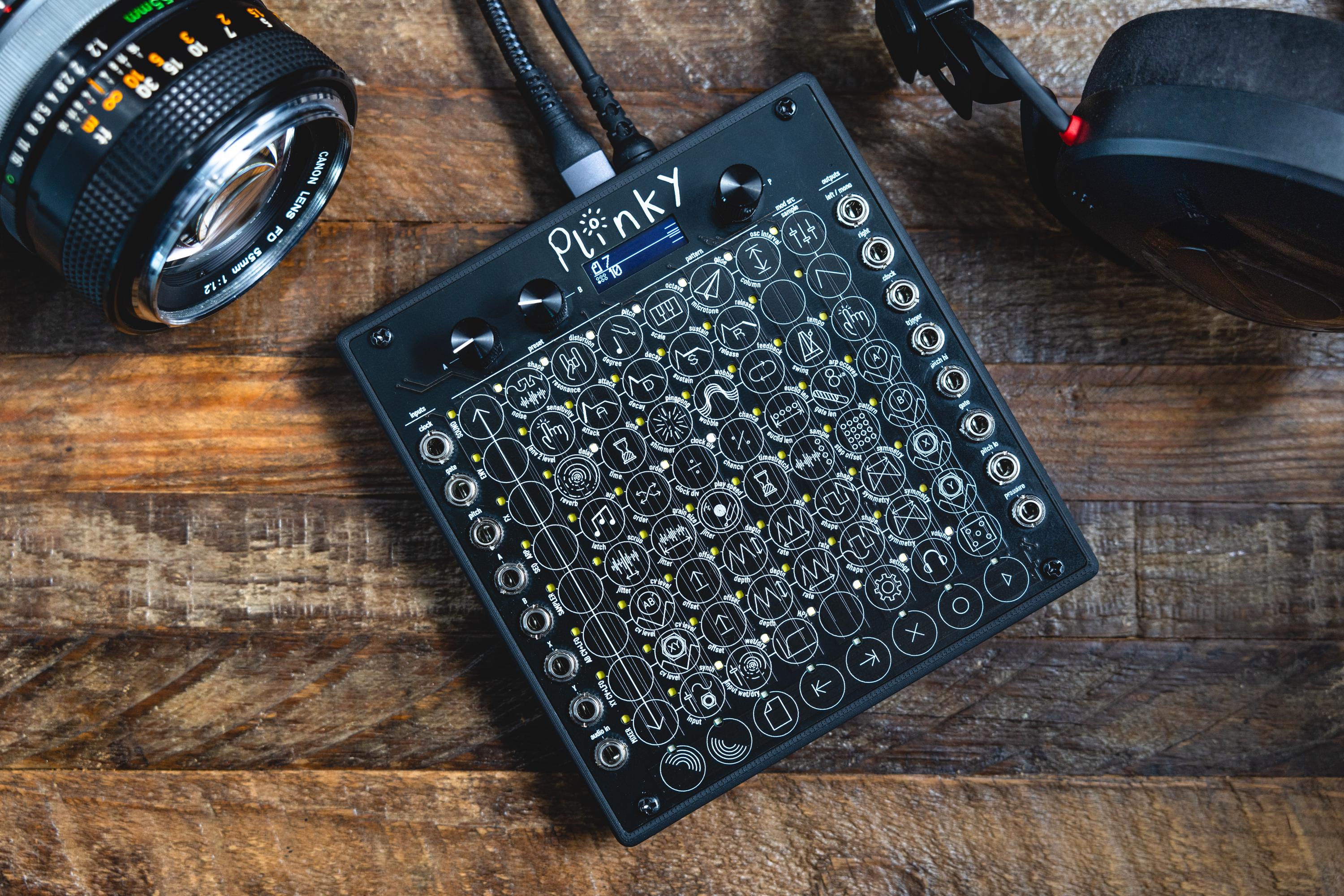 Thonk PLINKY Synth Shell Case - Durable 3d-printed Thonk PLINKY Synth Shell Case - Durable 3d-printed