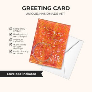 Greeting Card | Mixed Media | Collage | Artwork | Blank Card | Greeting Card