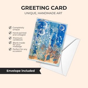Greeting Card | Mixed Media | Collage | Artwork | Blank Card | Greeting Card