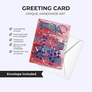 Greeting Card | Mixed Media | Collage | Artwork | Blank Card | Greeting Card