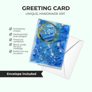 Greeting Card | Mixed Media | Collage | Artwork | Blank Card | Greeting Card