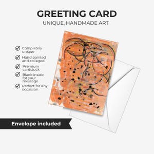 Greeting Card | Mixed Media | Collage | Artwork | Blank Card | Greeting Card