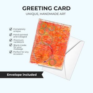 Greeting Card | Mixed Media | Collage | Artwork | Blank Card | Greeting Card