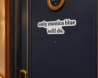 Es ist monica blue Magnet, Geschenk, Dekoration für kleine Kreuzfahrtschiffe