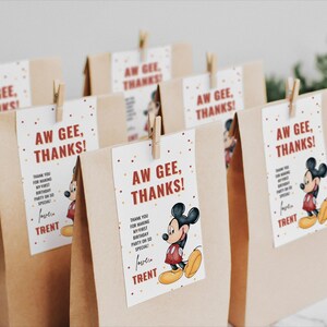 Mickey Invitation Birthday Bundle, mouse party invite, 2nd Decor, First decorations Boy Hot Diggity Dog Clubhouse Ears Oh Twodles Twoodles image 4