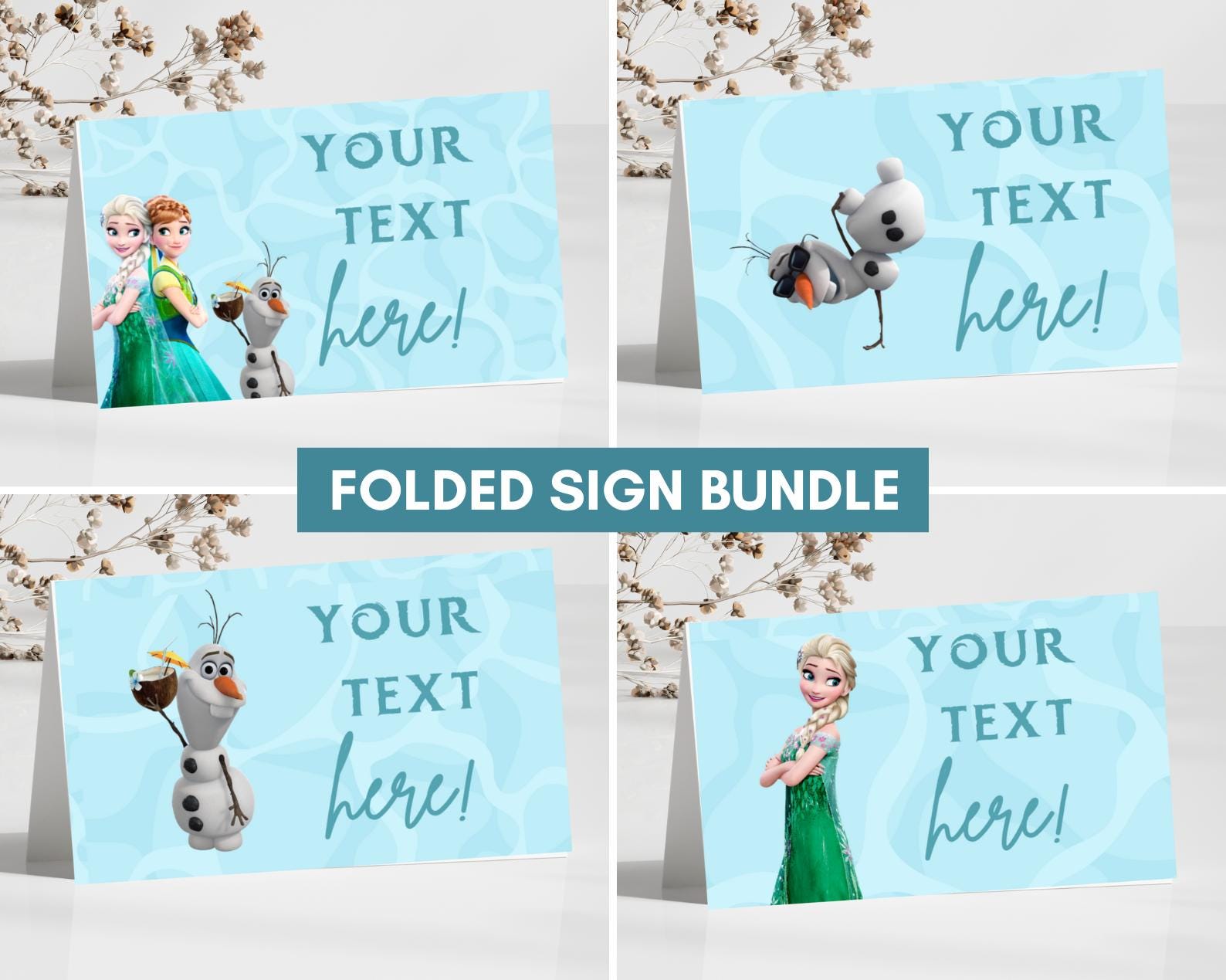 Frozen Place Cards - Etsy frozen-place-cards-etsy