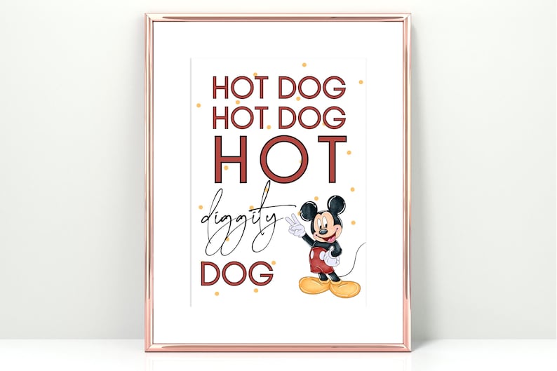 Paquete de cumpleaños Oh Twodles, fiesta de Mickey Mouse, decoración para el segundo cumpleaños, carteles con orejas de perro hot diggity para el segundo cumpleaños, dos años Twoodles imagen 9