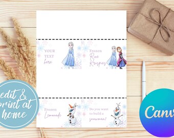 アナと雪の女王の誕生日デコレーションサイン、エルサ姫とアナと雪の