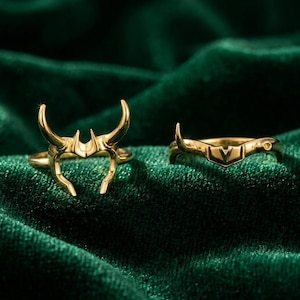 Helmet Ring, Superheroe Ring, Loki God Ring, Loki Ring, Silvye Jewelry, Heroe Jewelry