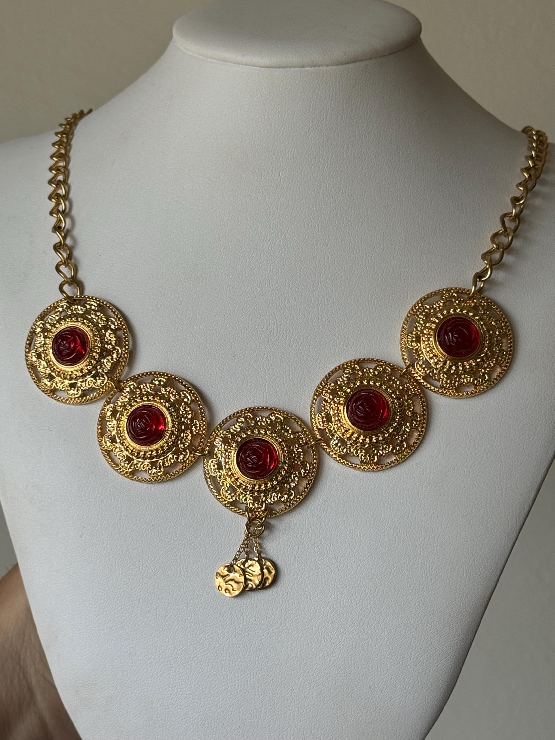 Adult Orbs Valyrian Necklace, Queen of dragons necklace, Valyrian dragon necklace, Dragon necklace, House ring, Crown ring,