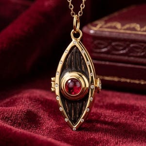 Naszyjnik z medalionem Anubisa, amulet Niny Anubis, naszyjnik z okiem Horusa, cosplay Niny Martin, Dom Anubisa, naszyjnik z Egiptu