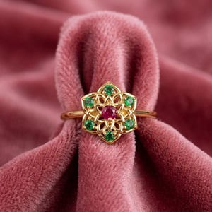 Anastasia Together In Paris Ring, Anastasia Flower Necklace, Anastasia necklace, Once upon a December, Together in Paris, Princess Ring,