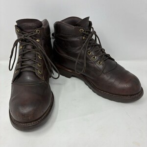 True Vintage Chippewa USA Made Leather Mahogany Mens Work Boot Size 8.5D Gumlite Chippewa 6” Homestead Boots 1901M54 Mens Size | Mercari main image 4