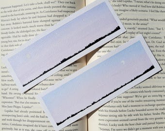 Hand Painted Watercolor Bookmarks | Fairytale Bookmark | Starry Sky Design | Book Accessories