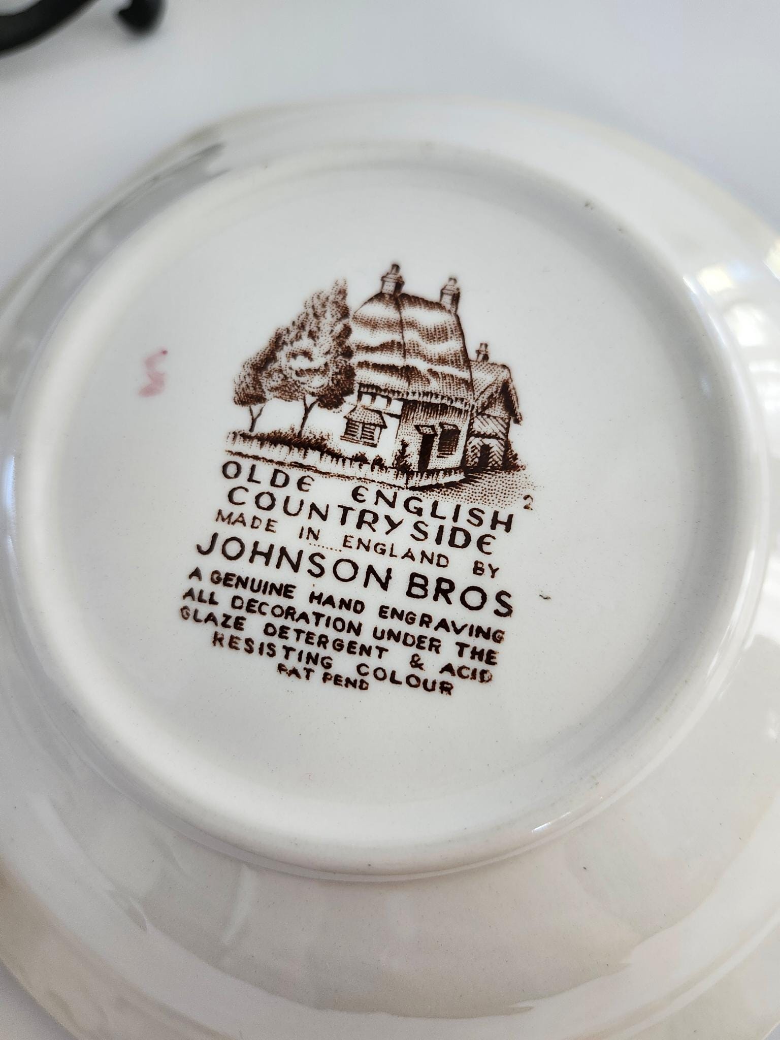 Johnson Bros Olde English Countryside: Brown Transferware Bowls